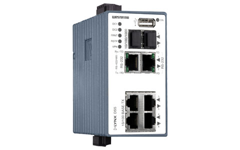 Westermo Lynx Managed Industrial Ethernet Switch L206-F2G-S2.