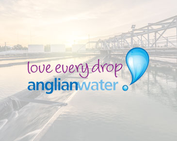 Anglian Water logo.